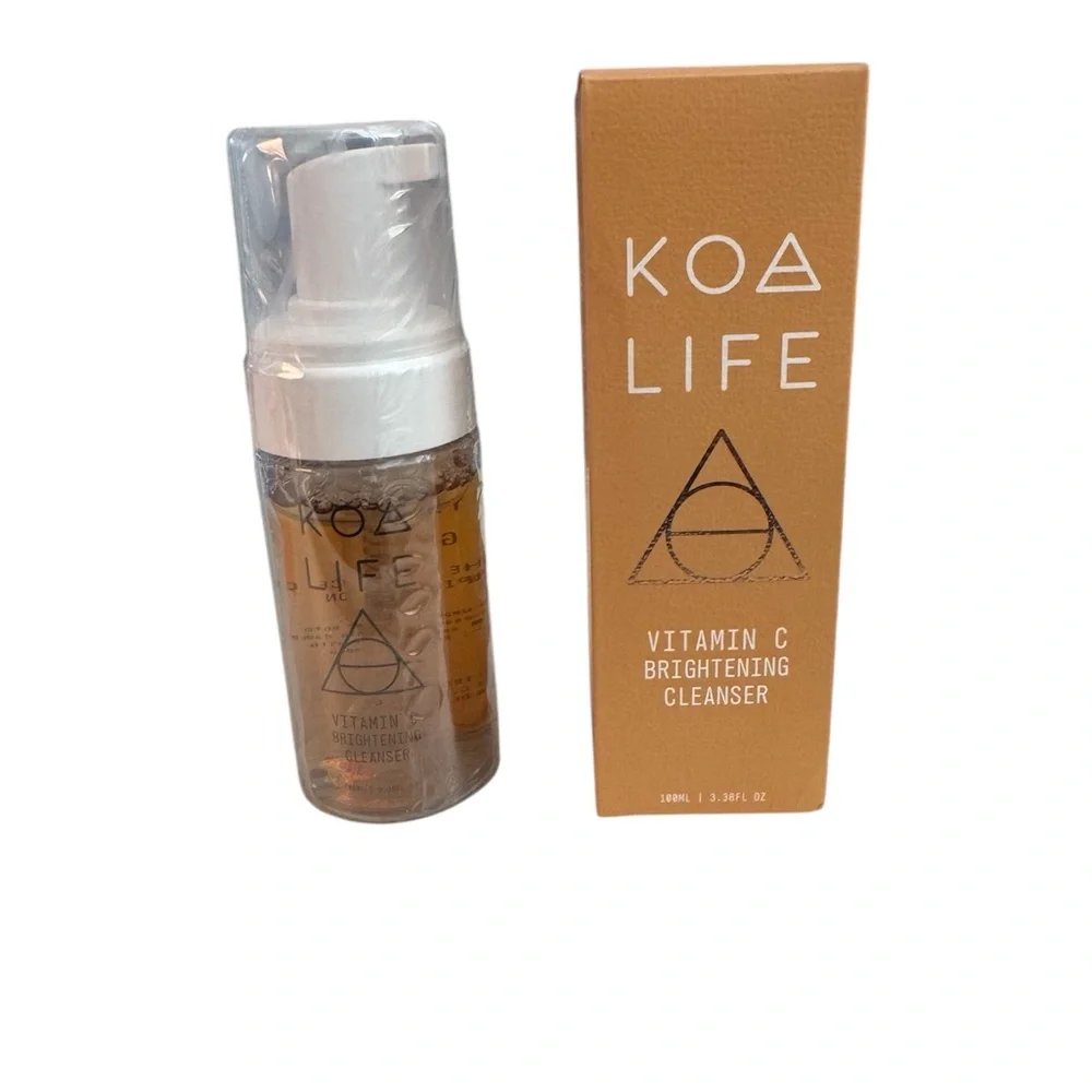 NIB KOA LIFE vitamin c brightening cleanser
